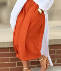 Orange Capri Pants