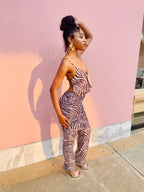 Zebra Jumpsuit