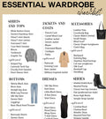 Wardrobe Shopping List