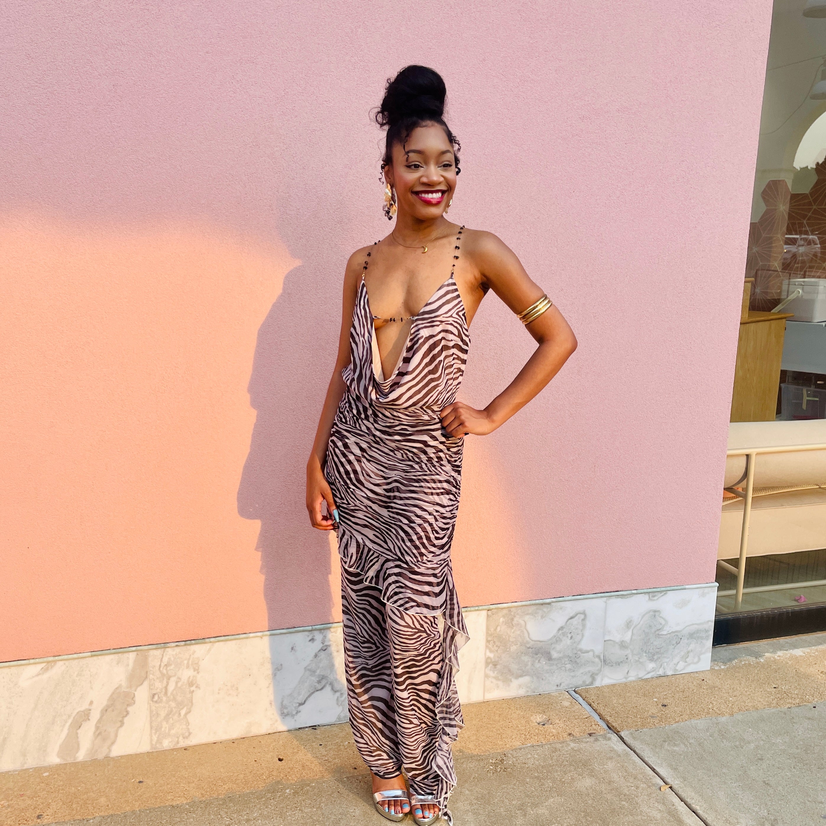 Zebra Jumpsuit