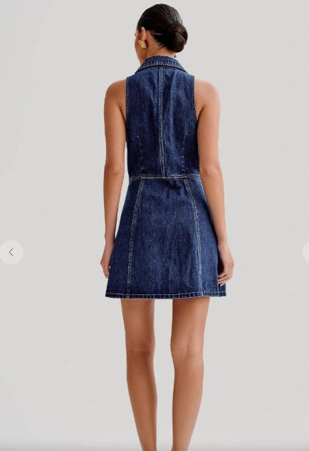 A-Line Denim Dress