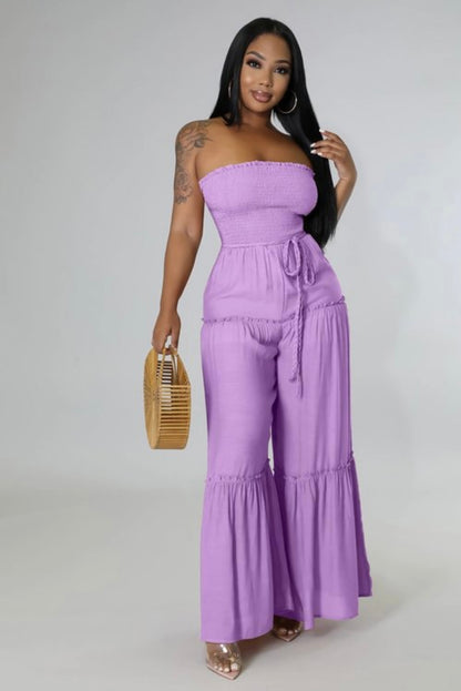 Purple Posh Jumpsuit